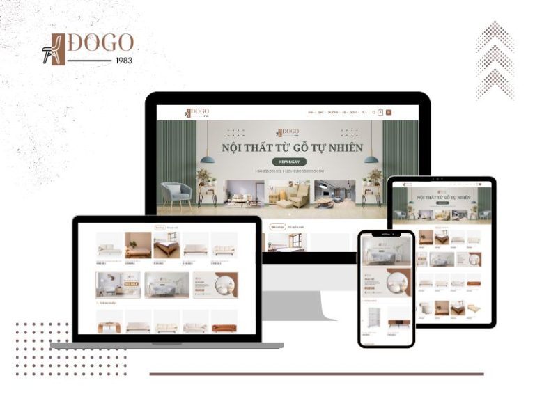 Website Đồ gỗ 1983